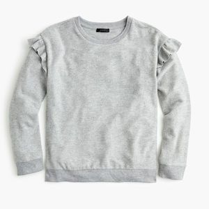 J.Crew Supersoft Sweater with Ruffles